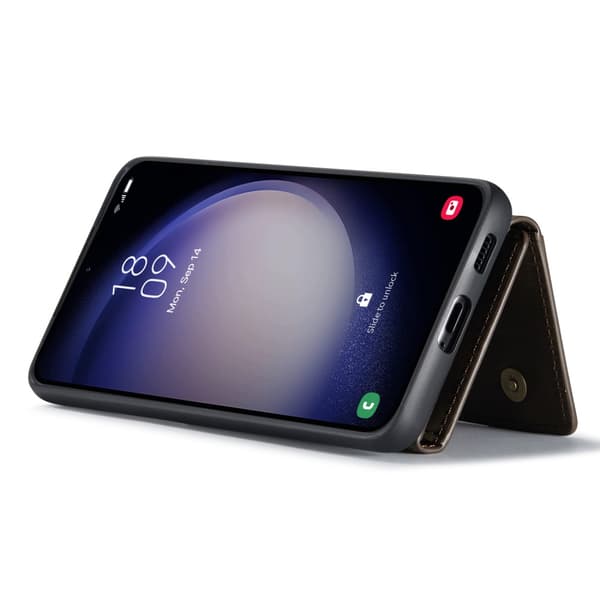 DG.MING 2 in 1 Magnetic Card Slot Case Samsung Galaxy A16 Brown