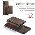 Miniatyrbild 5 av 9: DG.MING 2 in 1 Magnetic Card Slot Case Samsung Galaxy A16 Brown