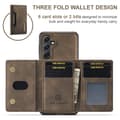 Miniatyrbild 6 av 9: DG.MING 2 in 1 Magnetic Card Slot Case Samsung Galaxy A16 Brown
