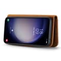 Miniatyrbild 3 av 8: DG.MING 2-in-1 Magnet Wallet Samsung Galaxy A16 Cognac