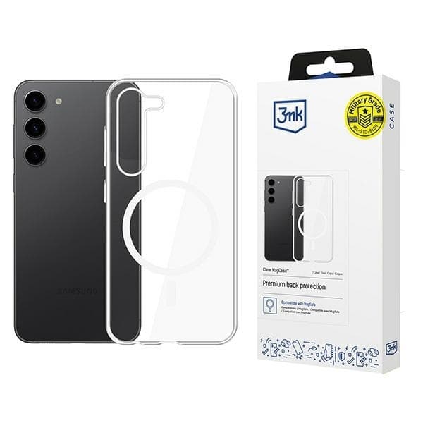 3MK Galaxy S24 Plus Mobilskal MagSafe - Clear