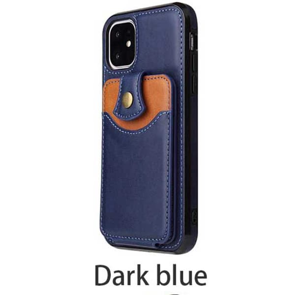 iPhone 11 - Exklusivt Skyddande Skal med kortfack