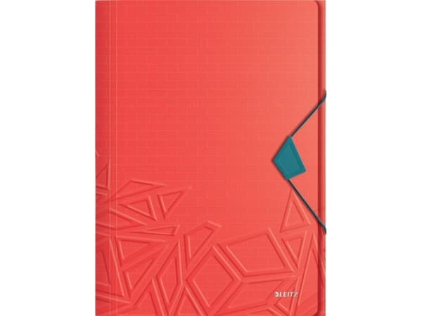 Leitz SCOPE BIN A4 URBAN CHIC PP RED