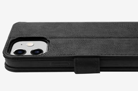 ITSKINS BOOK cover til iPhone 12 mini®. Sort