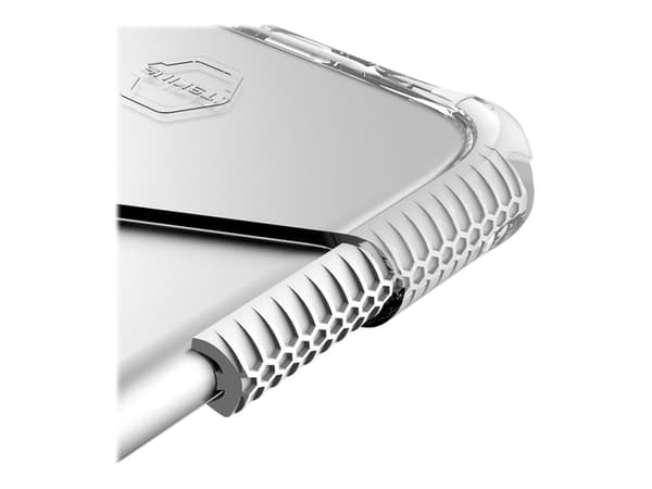 ITSKINS Supreme // Clear - Baksidedeksel for mobiltelefon - termoplast-polyuretan (TPU) - gjennomsiktig, hvit - 5.8" - for Apple iPhone X, XS