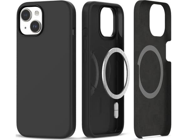 Tech-Protect Etui Tech-Protect Silicone Magsafe Apple iPhone 15 Matte Black