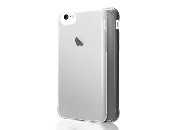 ITSKINS NANO DUO cover til iPhone 8 / 7 / 6s / 6®. Sort og gennemsigtig