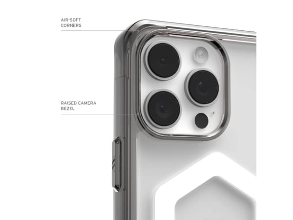 Urban Armor Gear Plyo, Etui, Apple, iPhone 16 Pro Max, 17,5 cm (6.9"), Gjennomsiktig