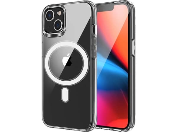 OEM CLEAR MAG COVER-deksel med kamerabeskyttelse, kompatibel med MagSafe for IPHONE 15 transparent