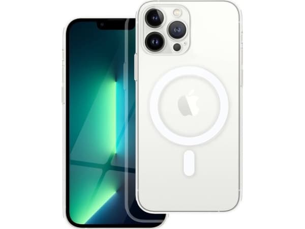 OEM CLEAR MAG COVER-deksel med kamerabeskyttelse, kompatibel med MagSafe for IPHONE 13 Pro Max gjennomsiktig