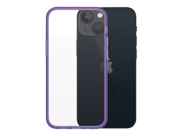 PanzerGlass ClearCaseColor - Limited Edition - Mobiltelefon bakdeksel - 60 % resirkulert termoplastisk polyuretan (TPU) ramme - Grape Clear Back - fo