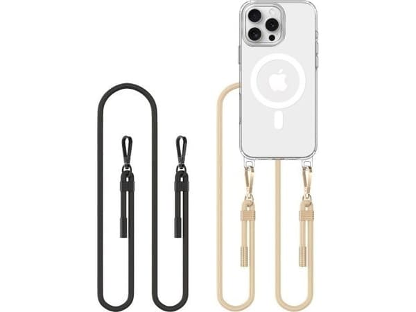 Tech-Protect TECH-PROTECT FLEXAIR CHAIN MAGSAFE IPHONE 16 PRO MAX BLACK & TAUPE