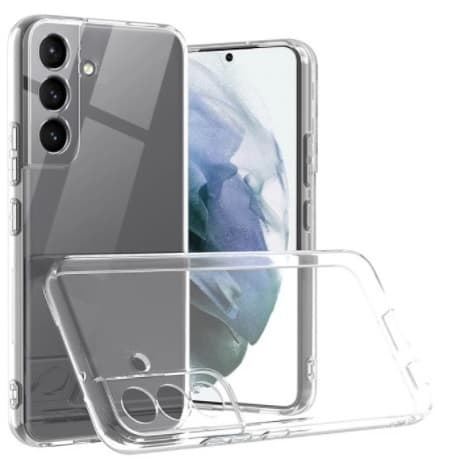 Samsung Galaxy S24 FE Skal Transparent Med Linsskydd