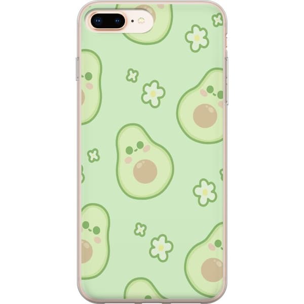 Apple iPhone 7 Plus Gennemsigtig cover Avocado Sød