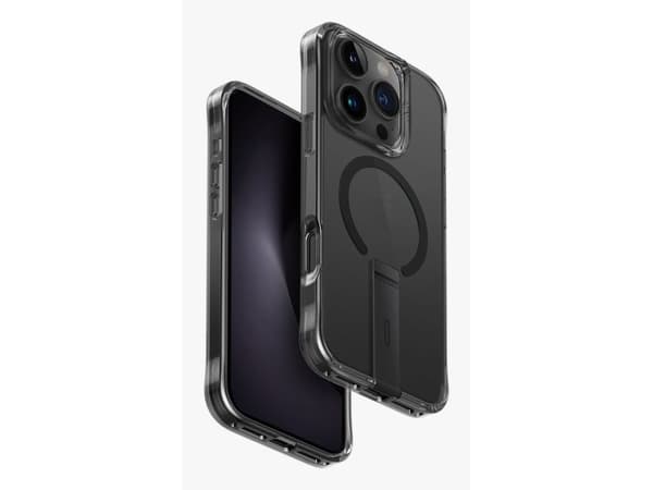 Uniq Eleva, Omslag, Apple, iPhone 16 Pro, 16 cm (6.3"), Svart