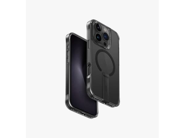 Uniq Eleva, Omslag, Apple, iPhone 16 Pro, 16 cm (6.3"), Svart