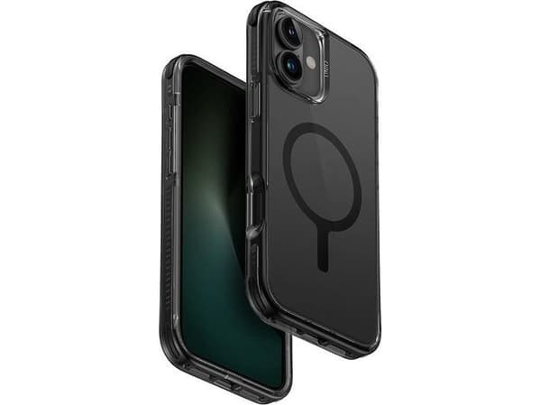 Uniq Combat, Cover, Apple, iPhone 16, 15.5 cm (6.1"), Black