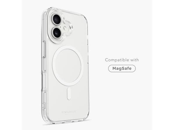 Vonmählen Transparent Case, Etui, Apple, iPhone 16 Plus, 17 cm (6.7"), Gjennomsiktig, Hvit
