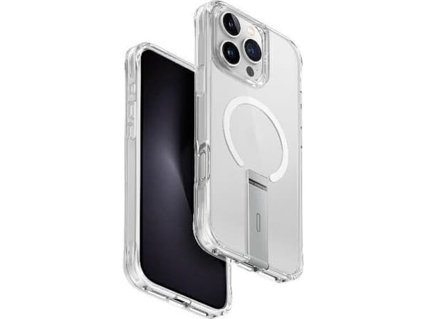 Uniq Etui UNIQ Eleva with Vertica Stand Apple iPhone 16 Pro Max przeźroczysty/lucent clear