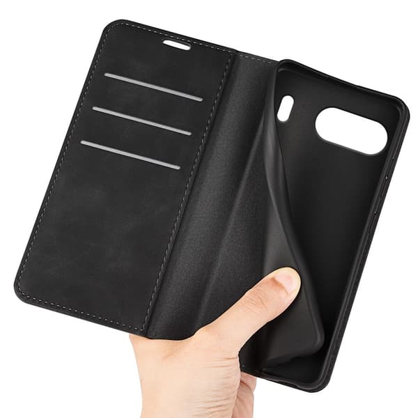 Til OnePlus Nord 4 Case Wallet Case Shell Phone Case Wallet - Sort