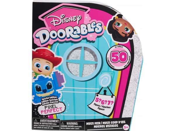 Figurka DOORABLES Disney Doorables Pixel Perfect Multi Peek 5-7 sztuk