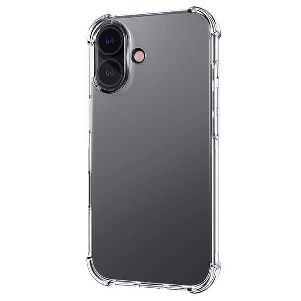 iPhone 16 - Praktiskt och Stöttåligt Silikonskal