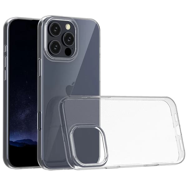 iPhone 16 Pro - Slimmat Transparent Skal med Avancerad Stötdämpning!