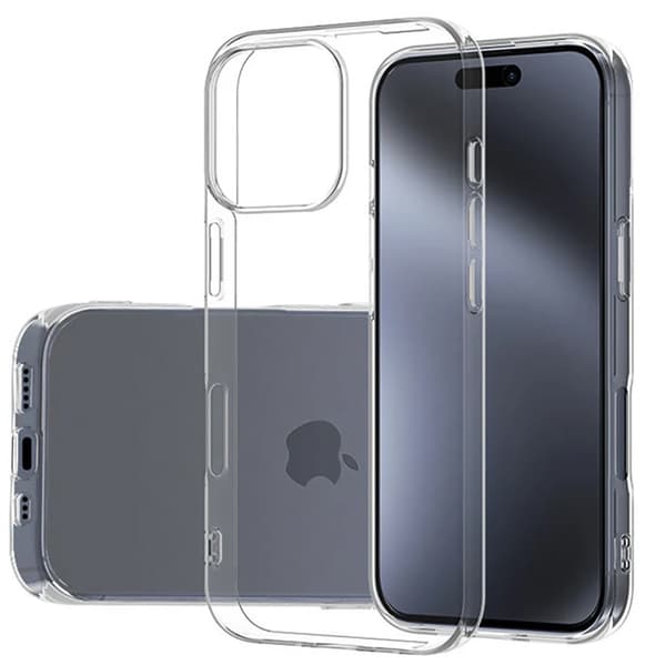 iPhone 16 Pro - Slimmat Transparent Skal med Avancerad Stötdämpning!