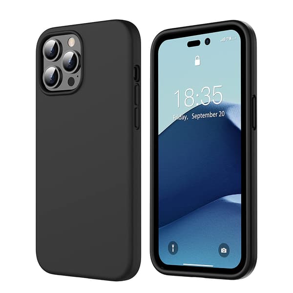 Slitstarkt och Stilrent: Skyddsskal i Mattbehandlat Silikon för iPhone 16 Pro