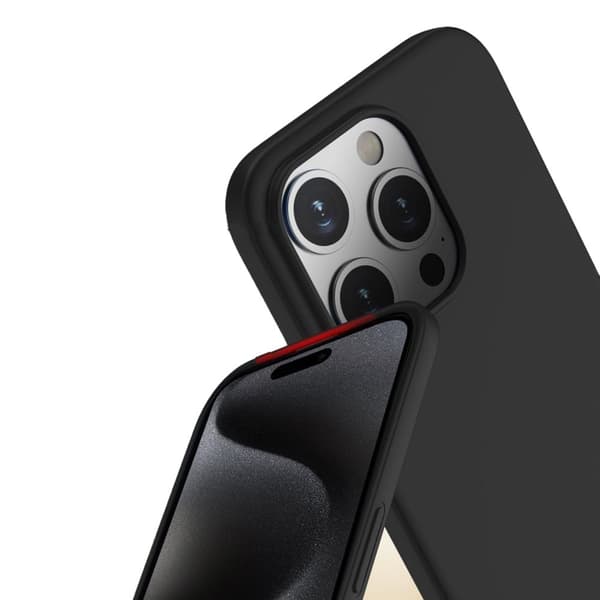 Slitstarkt och Stilrent: Skyddsskal i Mattbehandlat Silikon för iPhone 16 Pro