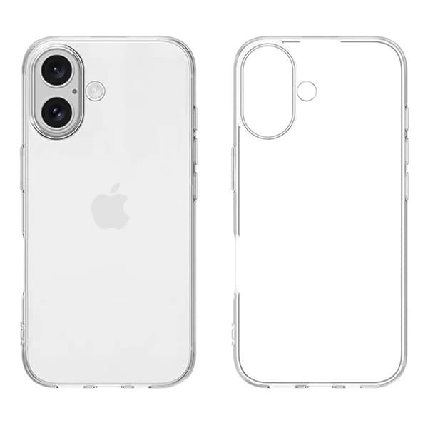 iPhone 16 Skal i Krispigt Klar Design - Tunt och Stötdämpande Silikonskal
