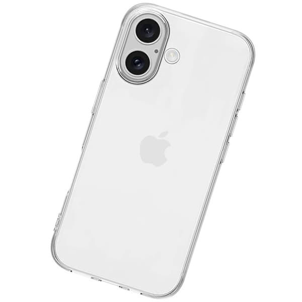 iPhone 16 Skal i Krispigt Klar Design - Tunt och Stötdämpande Silikonskal