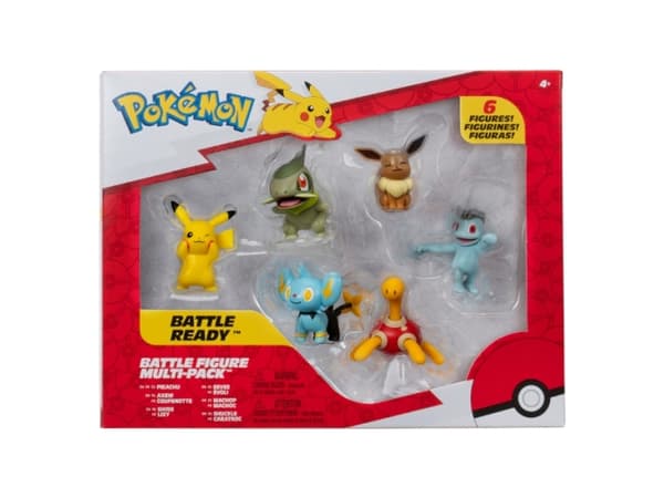 Pokémon battle Figure 6 Pcs