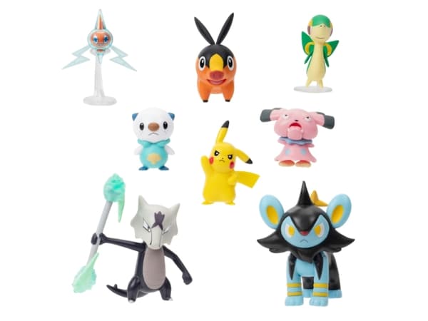 Pokémon Battle Figure 8 Pcs