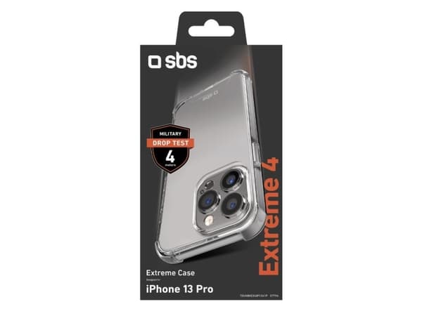 SBS TEUNBKEX4IP1361P, Etui, Apple, iPhone 13 Pro, 15,5 cm (6.1"), Gjennomsiktig