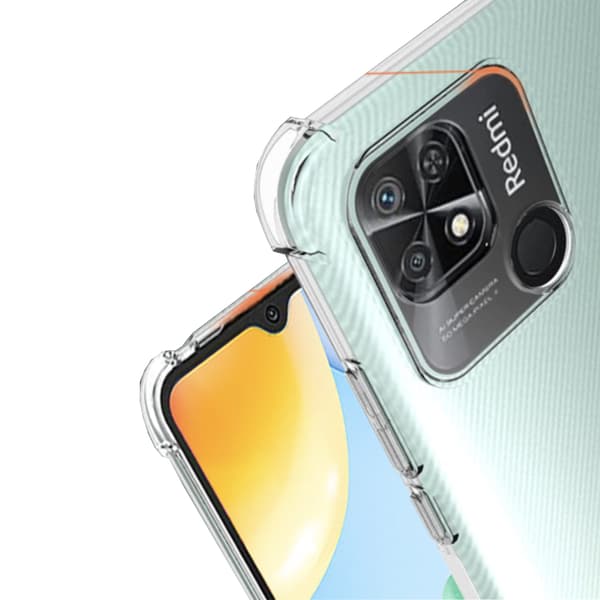 Säkerhet i Varje Hörn - Airbag Clear Case till Din Redmi 10C NFC!