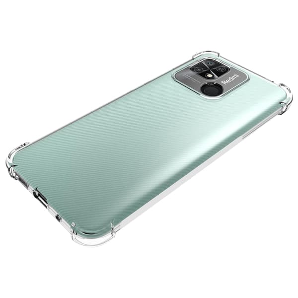 Säkerhet i Varje Hörn - Airbag Clear Case till Din Redmi 10C NFC!