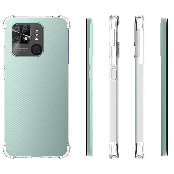Säkerhet i Varje Hörn - Airbag Clear Case till Din Redmi 10C NFC!
