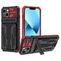 Miniatyrbild 3 av 11: iPhone 14 Hybrid Fodral - Kortfack och Ställ för Handsfree-användning