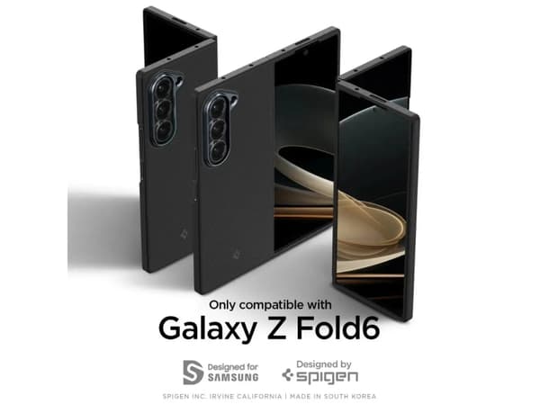 Spigen Air Skin Aramid, Omslag, Samsung, Galaxy Z Fold 6, 19,3 cm (7.6"), Svart