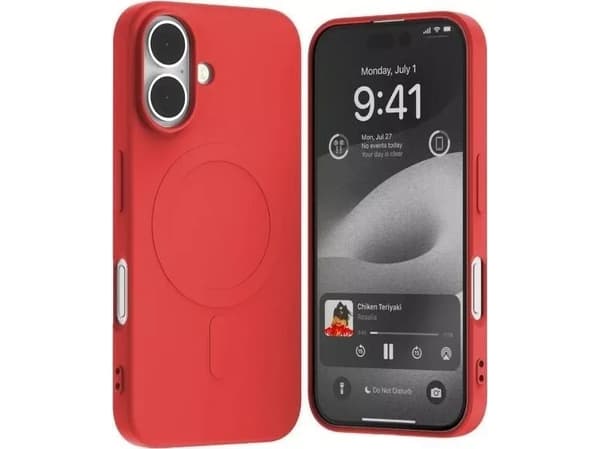 Mercury Mercury MagSafe Semi-Silicone iPhone 16 6,1" czerwony /red
