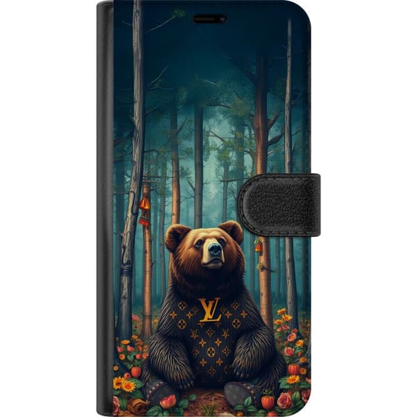 Samsung Galaxy S10+ Plånboksfodral LV björn i skogen