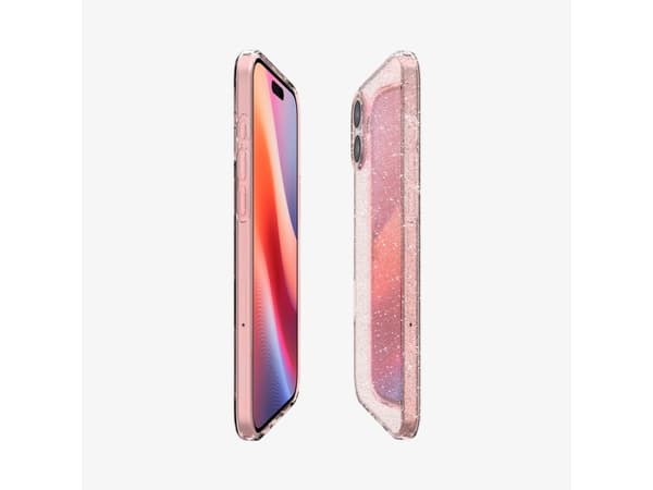 Spigen Liquid Air, Cover, Apple, iPhone 16, 15.5 cm (6.1"), Rose