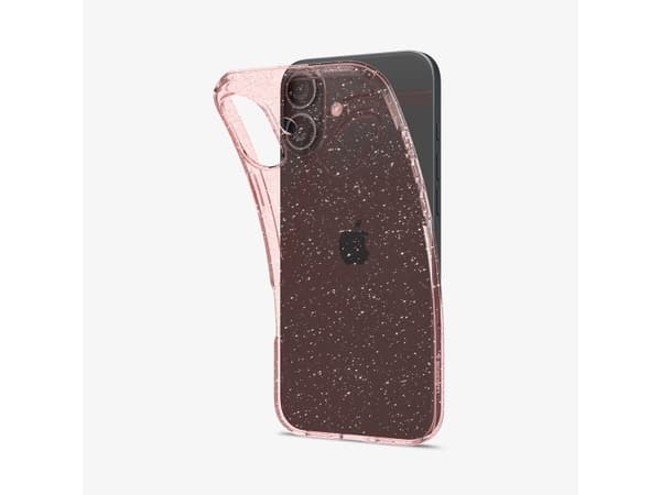 Spigen Liquid Air, Cover, Apple, iPhone 16, 15.5 cm (6.1"), Rose