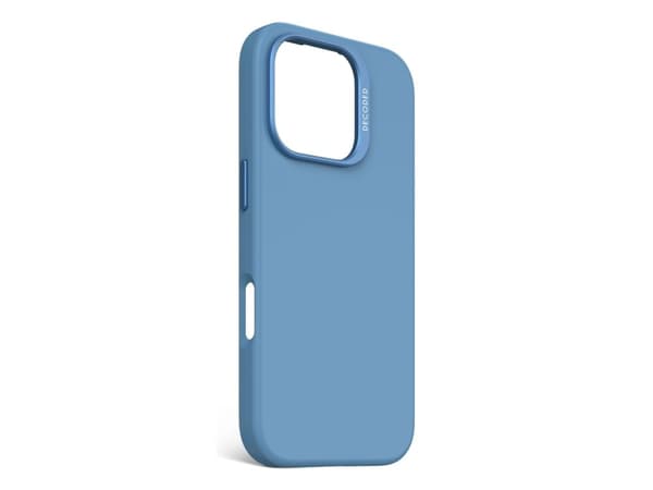 Decoded Silicone Case, Omslag, Apple, iPhone 16 Pro, 16 cm (6.3"), Blå