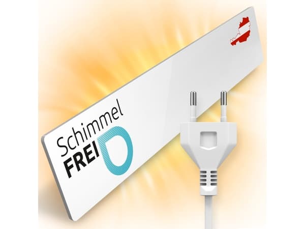 Schimmel-DRY EGS-WHI-GL - Elektrisk formfjerner - veggmontert - hvit (en pakke 2)