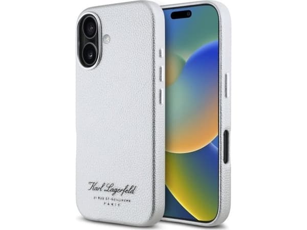 Karl Lagerfeld Karl Lagerfeld KLHCP16SPGWCMKHG iPhone 16 6,1" hardcase szary/grå hotel RSG