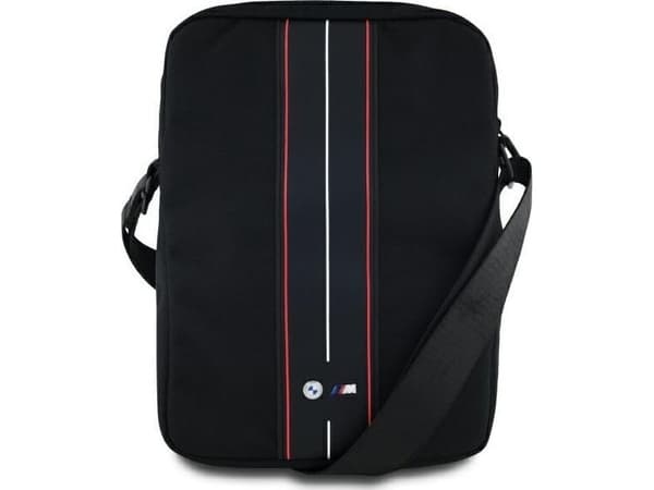 Veske til BMW BMTB8COMPVSKR nettbrett 8" svart farge Nylon Rød Stripe