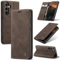 Miniatyrbilde 1 av 5: CASEME Lommebok-deksel Samsung Galaxy S24 FE - Kaffe