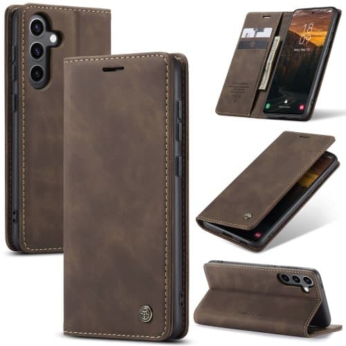 CASEME Retro Pung Taske til Samsung Galaxy S24 FE